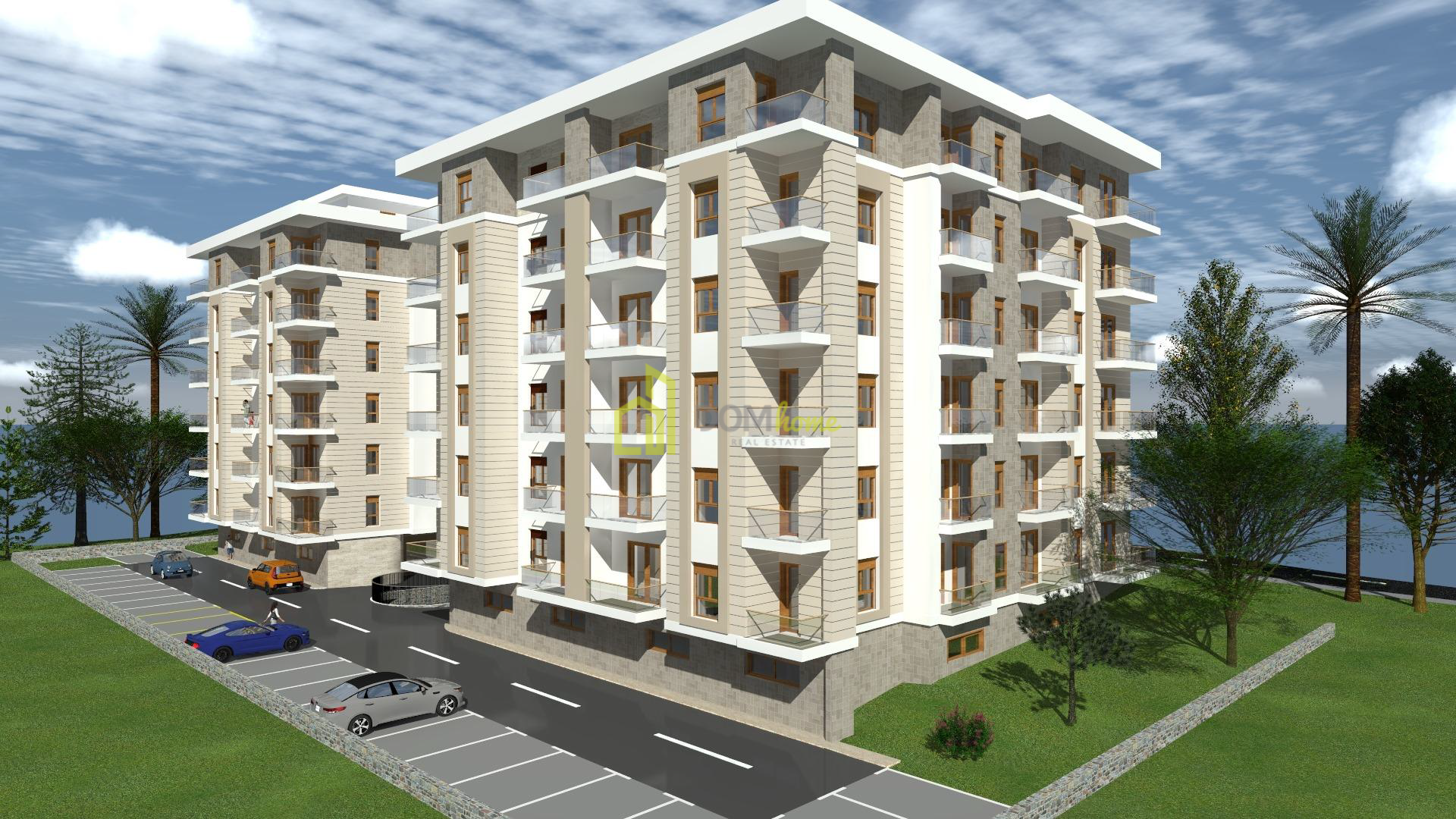 Двухкомнатная квартира 48,60м2, Шушань